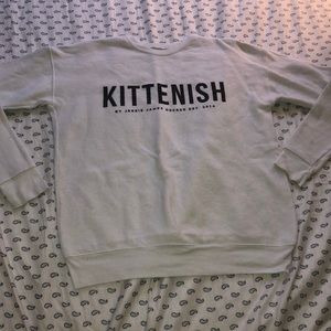 Kittenish sweatshirt